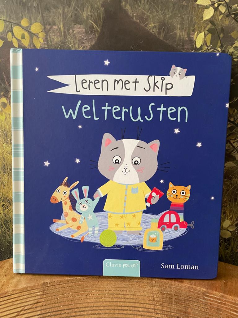 Leren met Skip: Welterusten - Prentenboek voor Peuters, Boeken, Ophalen of Verzenden, Nieuw, 2 tot 3 jaar