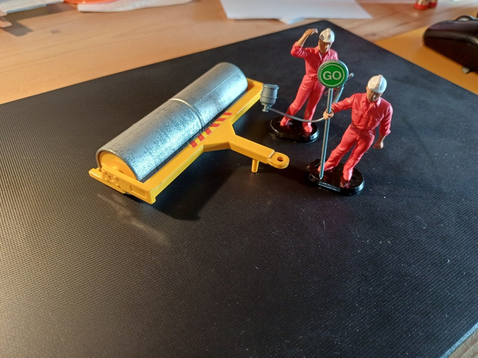 Britains Autoway roller, Ophalen of Verzenden, Zo goed als nieuw, Tractor of Landbouw, Britains
