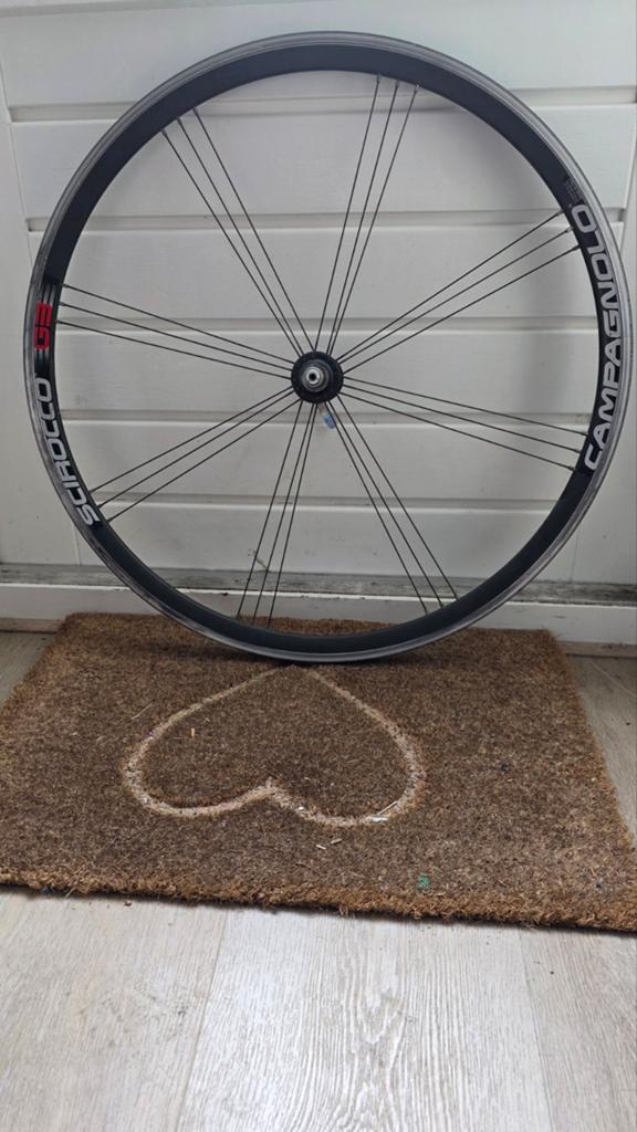 Campagnolo Scirocco G3 Voorwiel Racefiets, Fietsen en Brommers, Wiel, Gebruikt, Campagnolo, Ophalen of Verzenden