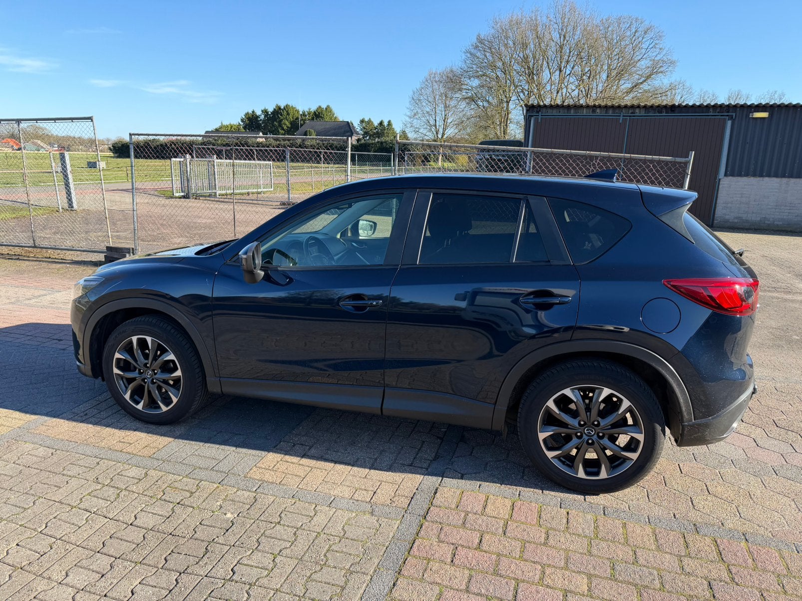 Mazda CX-5 2.5 Skyactiv 141KW A6 4WD 2016 Blauw, Auto's, Automaat, 1800 kg, 4 cilinders, Blauw