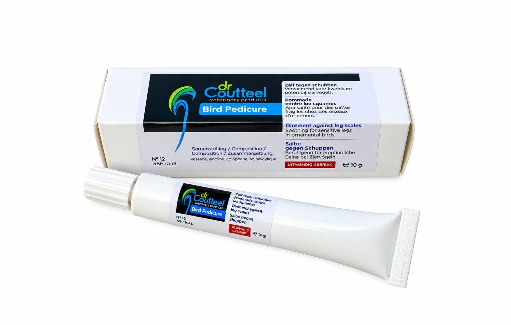 Dr Coutteel Bird Pedicure 10 gram, zalf voor pootverzorging, Ophalen, Nieuw, Zand en Verzorging