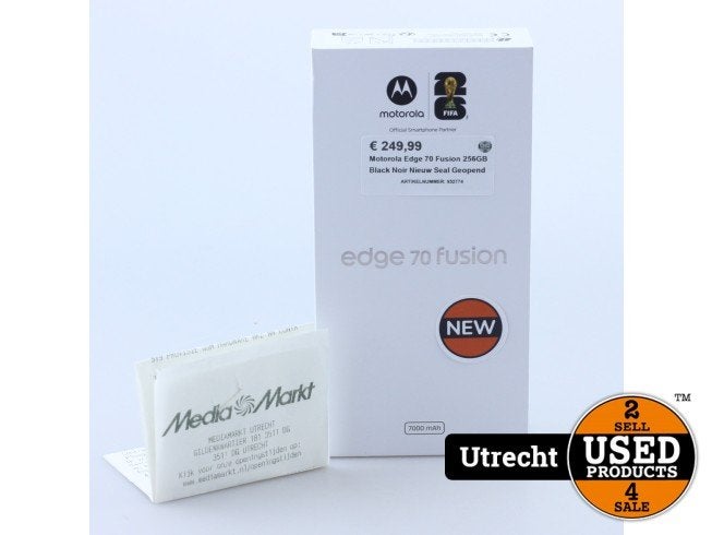 Motorola Edge 70 Fusion 256GB Black Noir Nieuw Seal Geopend, Telecommunicatie, Motorola, Nieuw, Support@motorola.com, 222 W. Merchandise Mart Plaza
Suite 1800
Chicago, IL 60654
United States