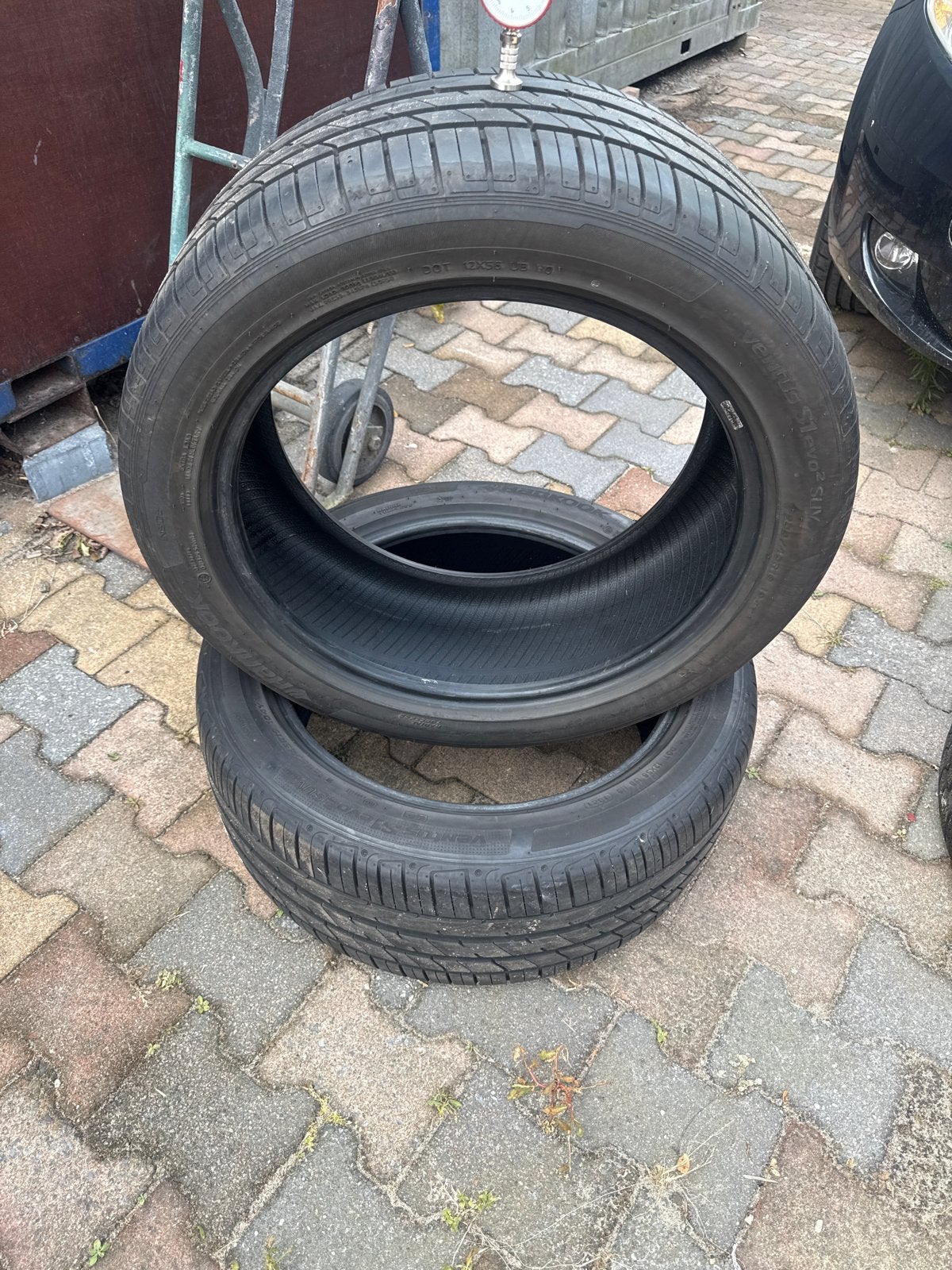 2x Hankook Ventus S1 Evo 2 SUV Banden 255/45 R19, Gebruikt, 255 mm, Band(en), Terreinwagen