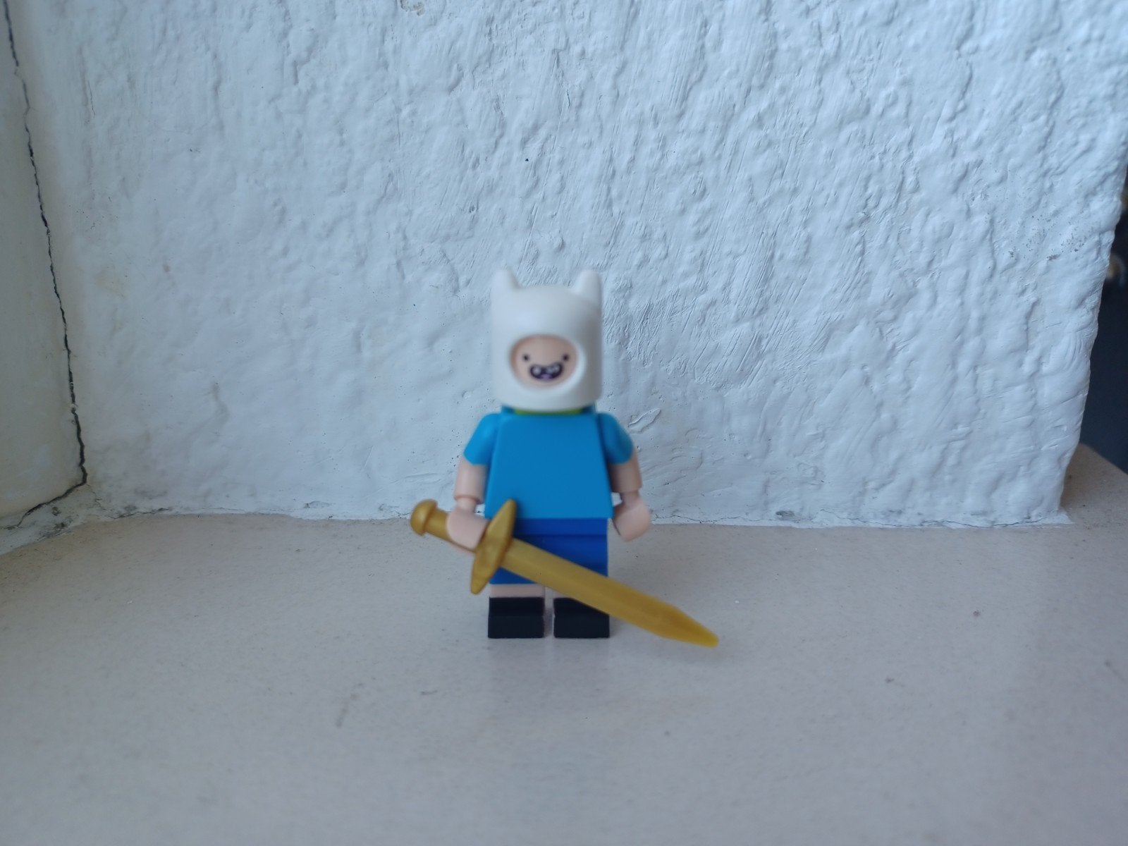 LEGO Adventure Time Finn Minifiguur en Jake, Gebruikt, Overige thema's, Lego, Ophalen of Verzenden