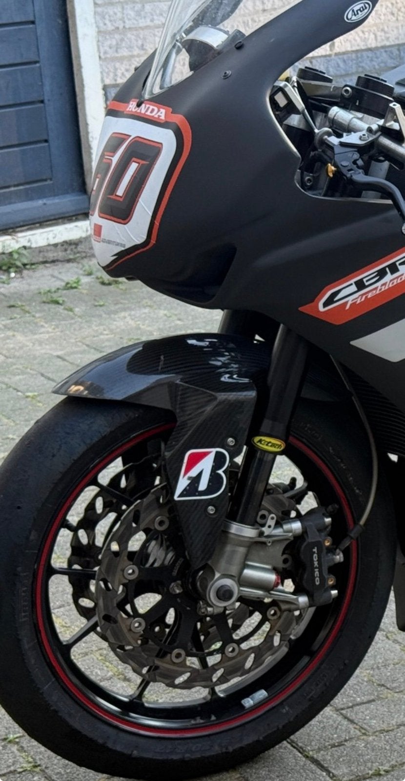 complete K-Tech KTR-2 racevoorvorkset (SBK) 52/58 mm, Ophalen, Gebruikt