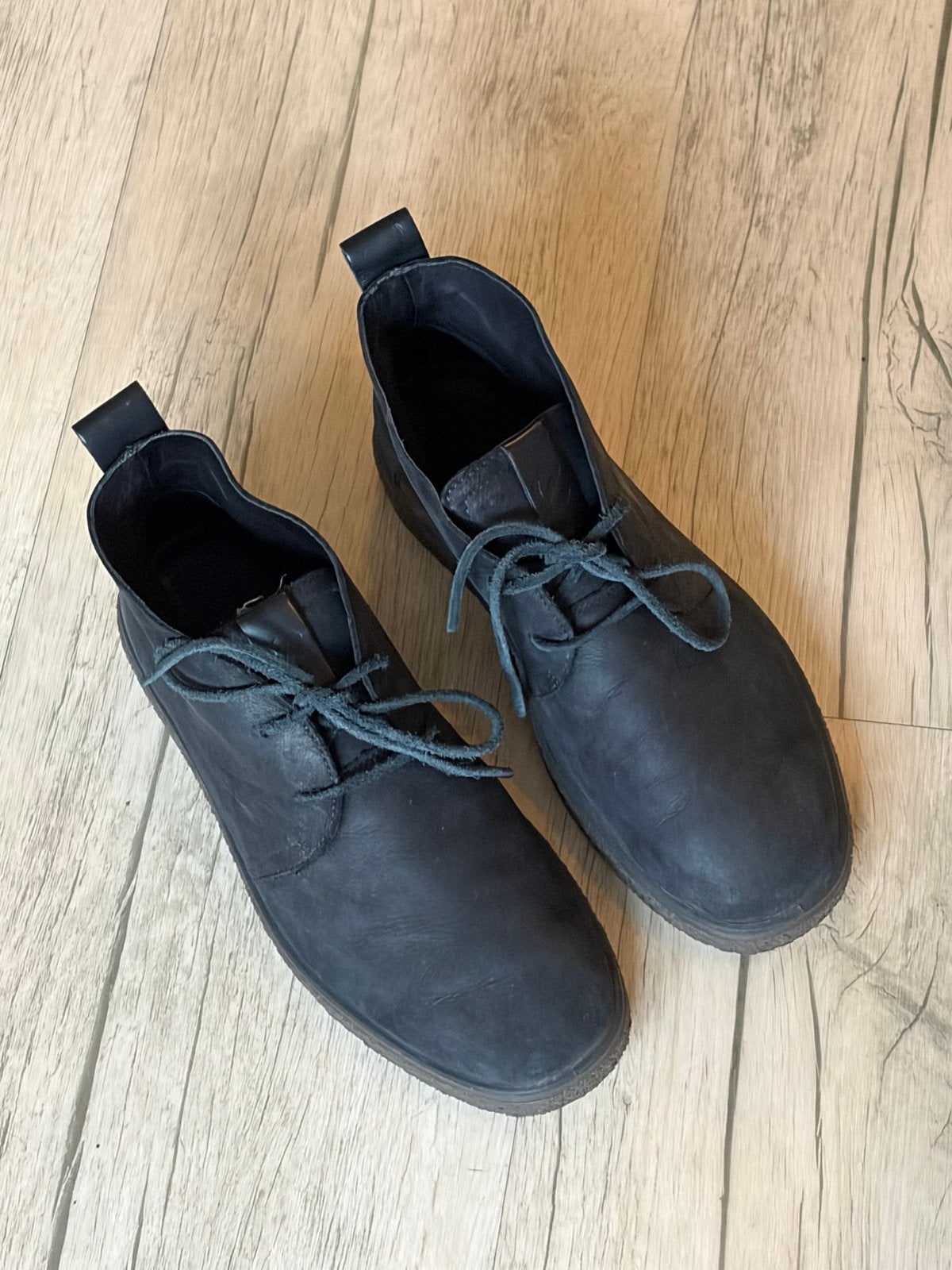 Ecco veterschoenen maat 40, Ophalen of Verzenden, Gedragen, Zwart, Lage of Enkellaarzen