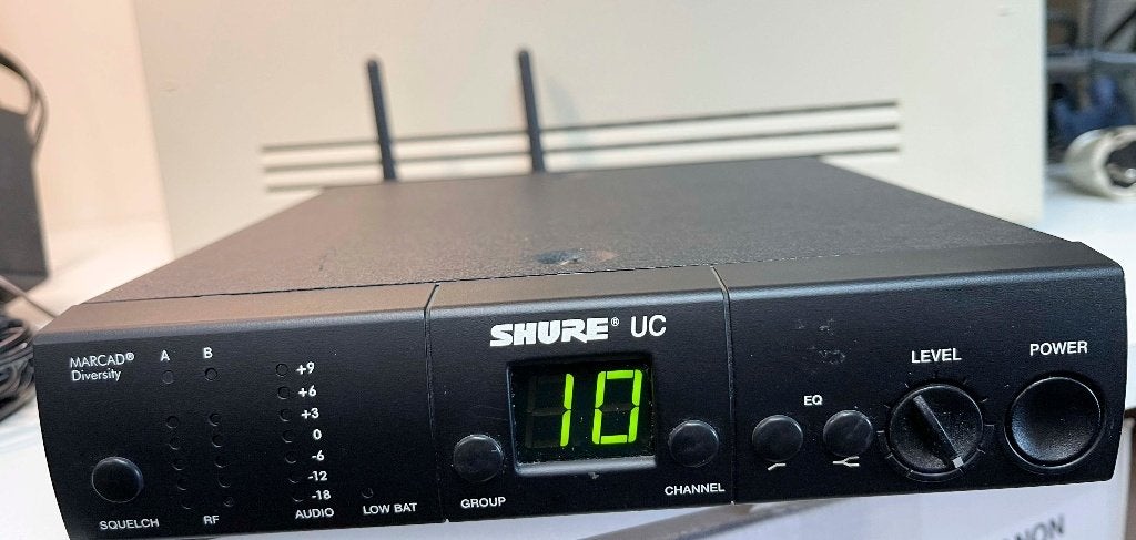 SHURE professionele analoge UHF draadloze microfoonontvanger, N, Overige typen, Ophalen of Verzenden, Shure