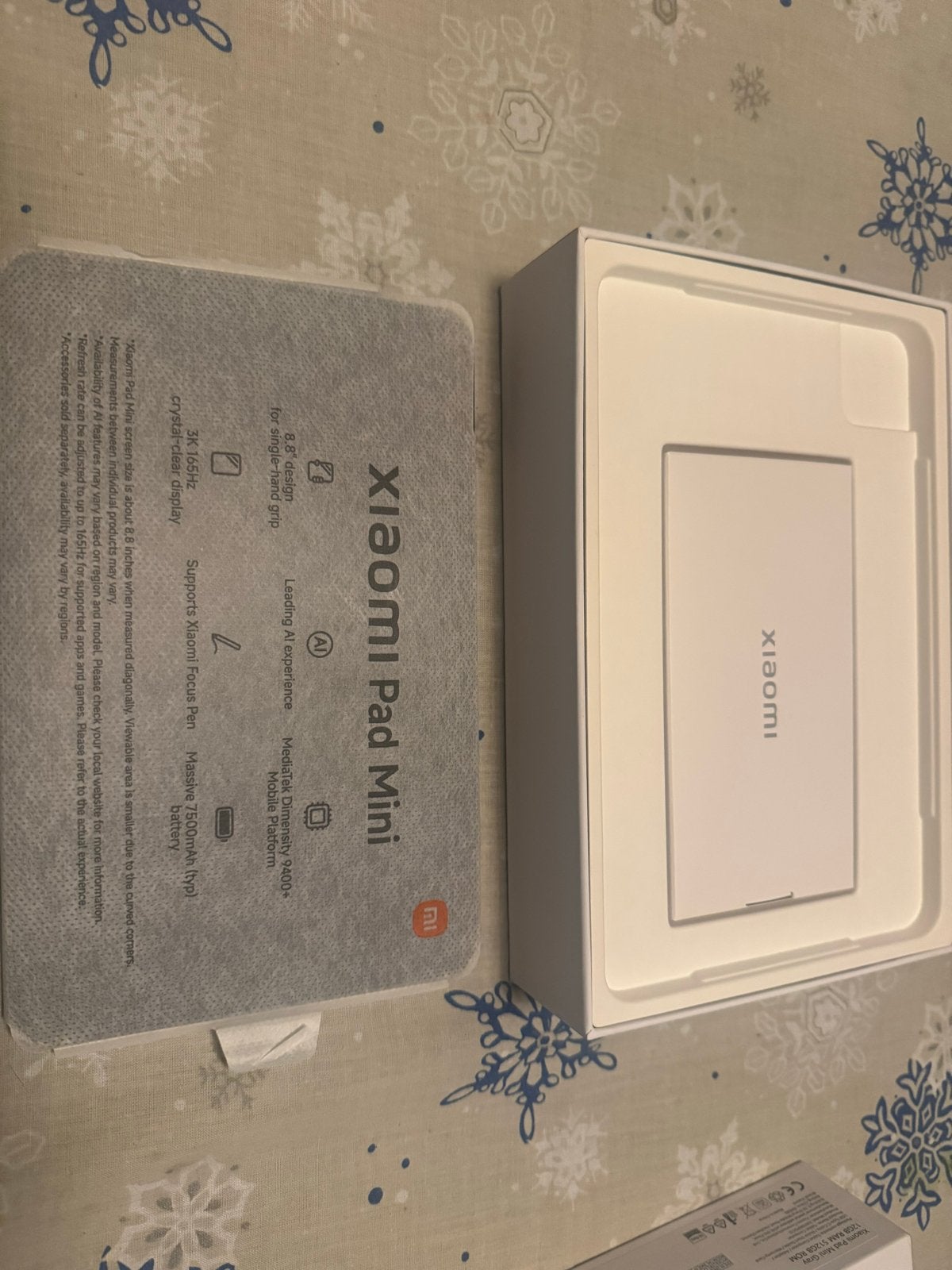 Xiaomi Pad Mini - Nieuw in doos, Ophalen, 8 inch, Nieuw, 512 GB