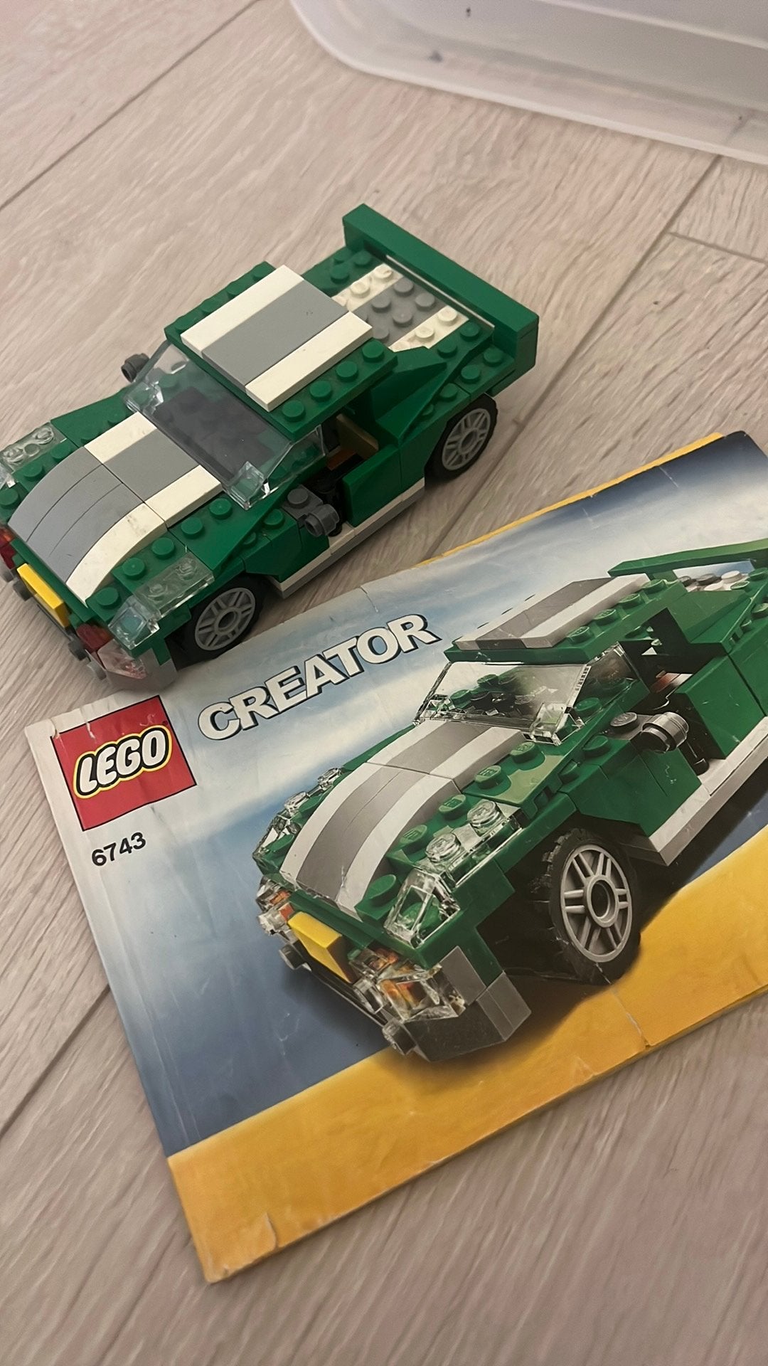 Lego creotor 6743 straatracer, Kinderen en Baby's, Ophalen of Verzenden, Zo goed als nieuw, Lego