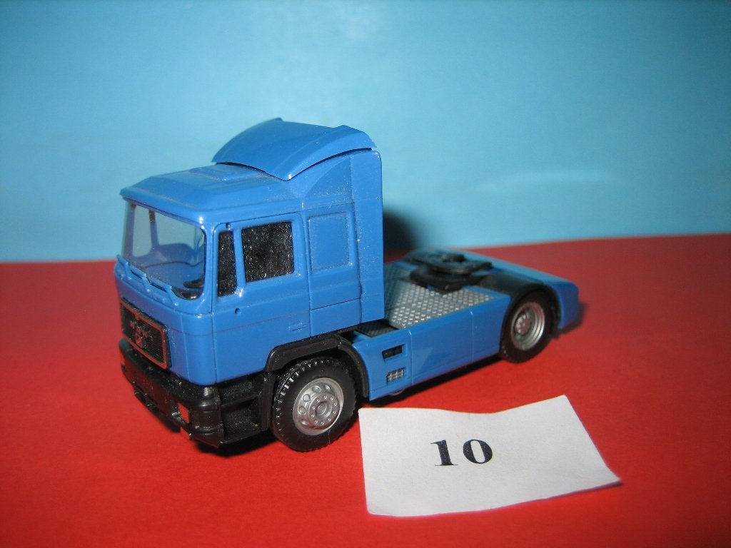 (T-5)  kavel met losse MAN truck's  Herpa, Ophalen of Verzenden, Zo goed als nieuw, Bus of Vrachtwagen, Herpa
