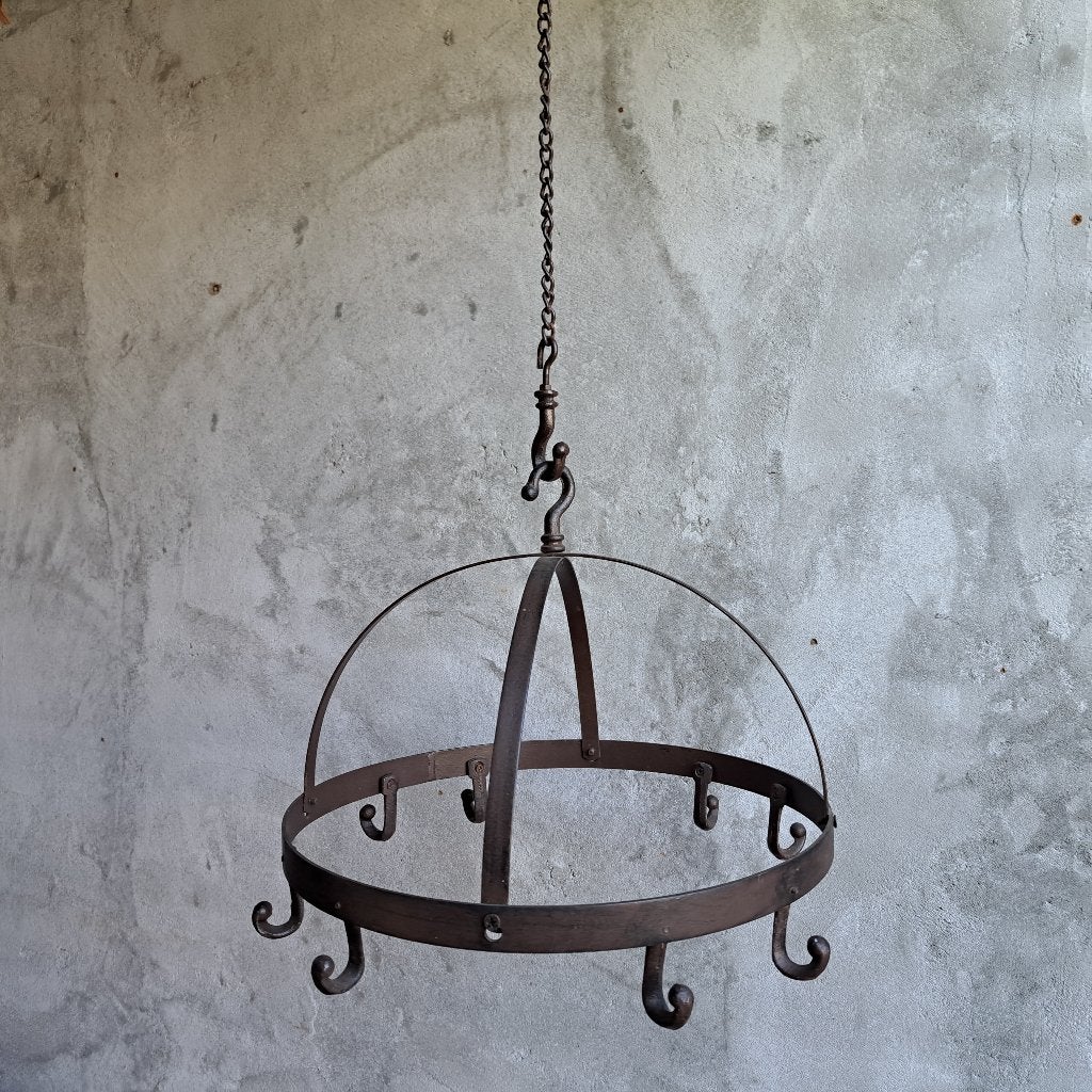 Landelijke metalen wildhaak wildkroon aan ketting *Etage3*, ., Ophalen of Verzenden, Zo goed als nieuw, .