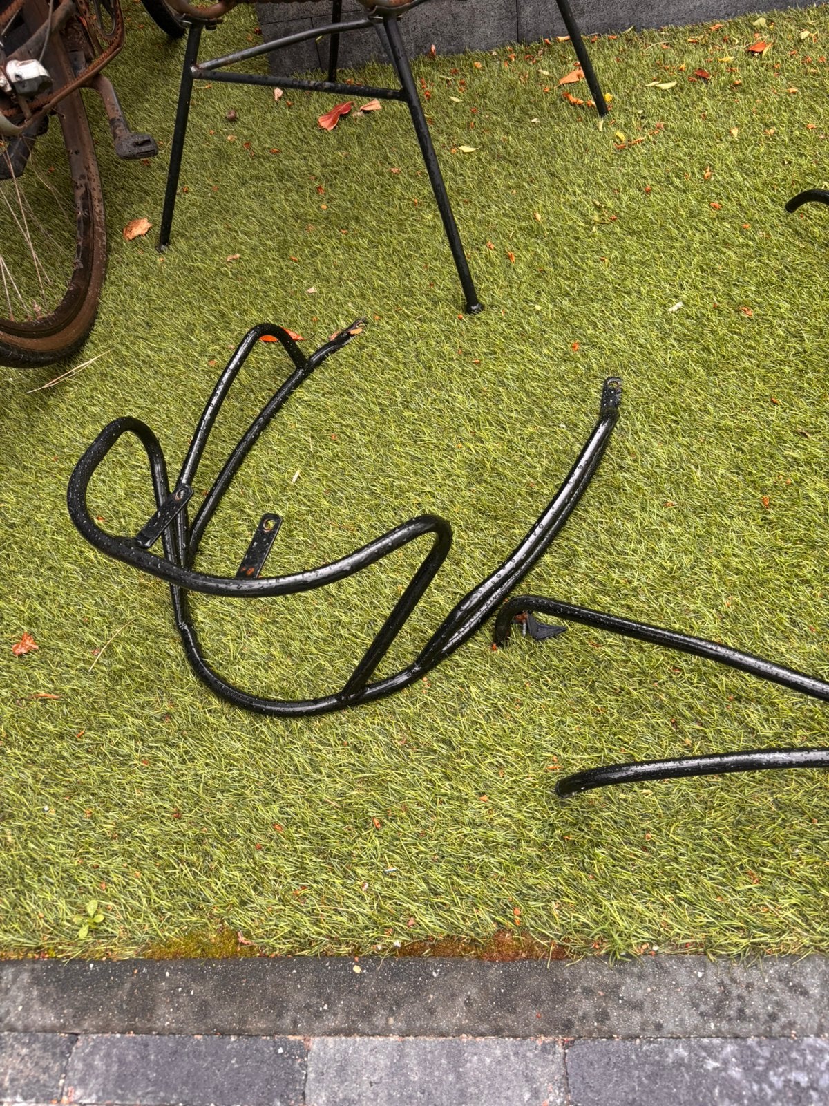 Valbeugelset zip, Ophalen, Gebruikt