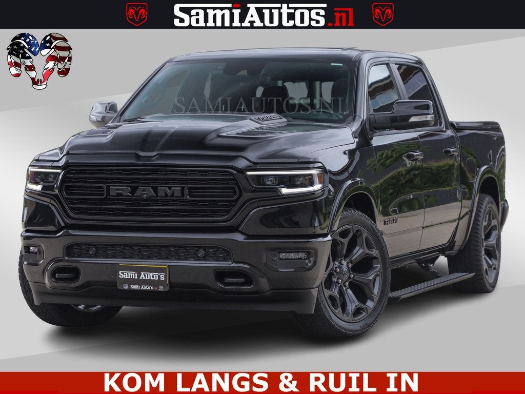 Dodge Ram 1500 LIMITED NIGHT | BOM VOL | HUD | MWK | LUCHTVE, Automaat, Gebruikt, 5654 cc, Met garantie (alle)