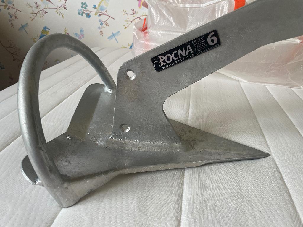 Rocna Anker 6 kg, Watersport en Boten, Bootonderdelen, Ophalen, Nieuw, Ankeren en Afmeren, Zeilboot of Motorboot