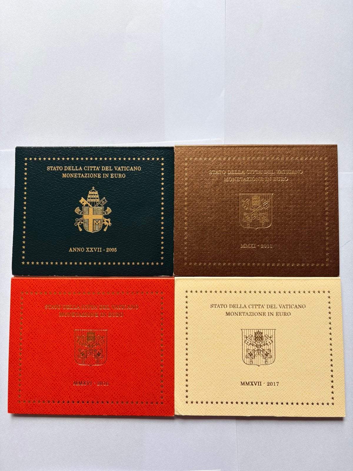Vaticaan BUset verschillende pausen een historische selectie, Ophalen of Verzenden, Vaticaanstad, Overige waardes