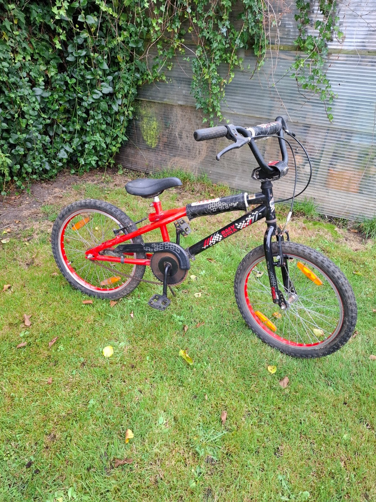 bmx crossfiets 20 inch, Ophalen, Gebruikt, Staal, Terugtraprem