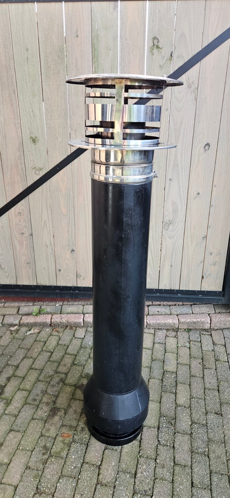 rookkanaal, kachelpijp, dakdoorvoer, trekkende kap, Huis en Inrichting, Ophalen, Hout, Inbouw, Houtkachel