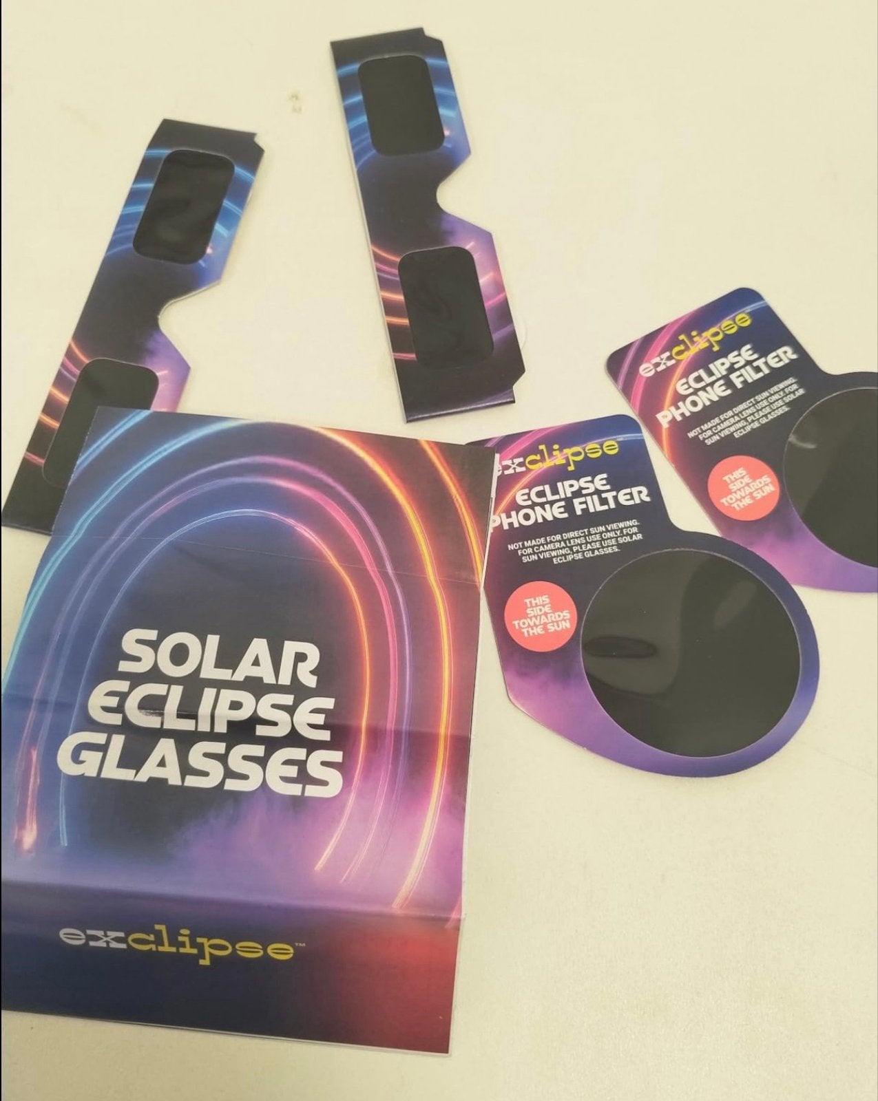 Iso12312-2 Eclipse/zonverduisteringsbrillen+cameralensfilter, Ultraviolet, Ophalen of Verzenden, Nieuw