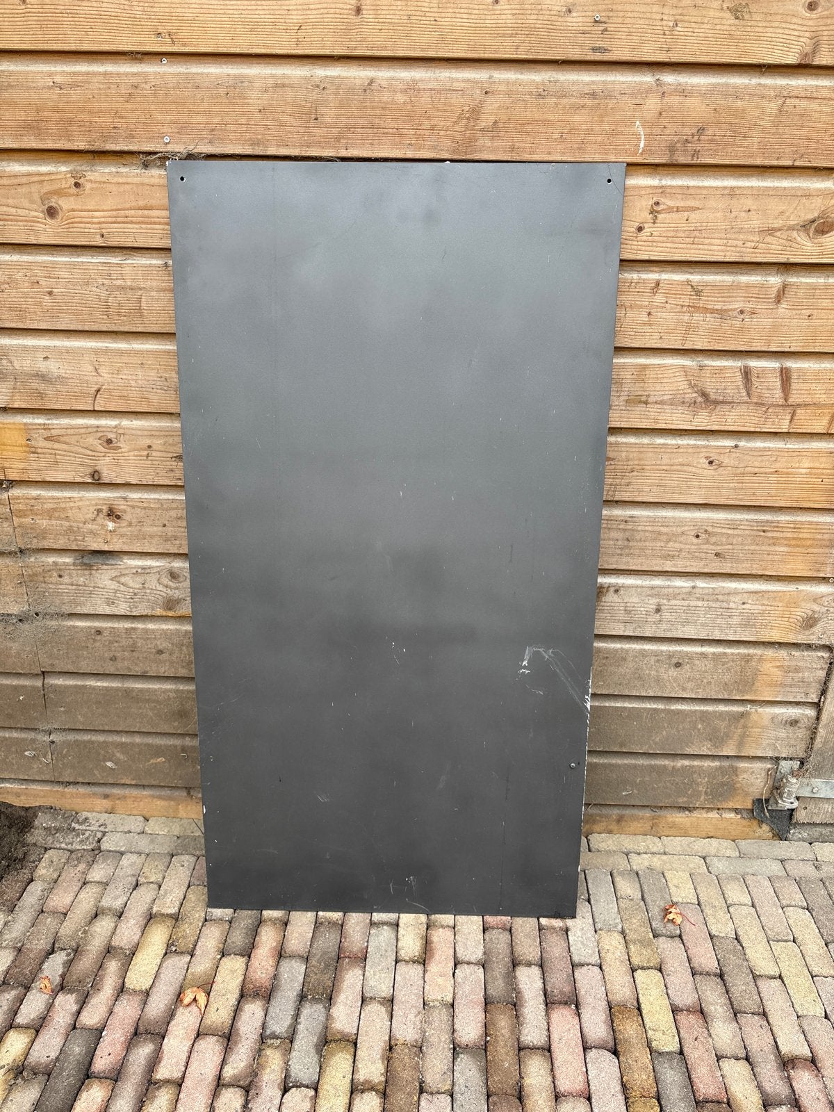 Achterwand kachel, Huis en Inrichting, Kachels, Ophalen, Gebruikt, Elektrisch, Overige soorten