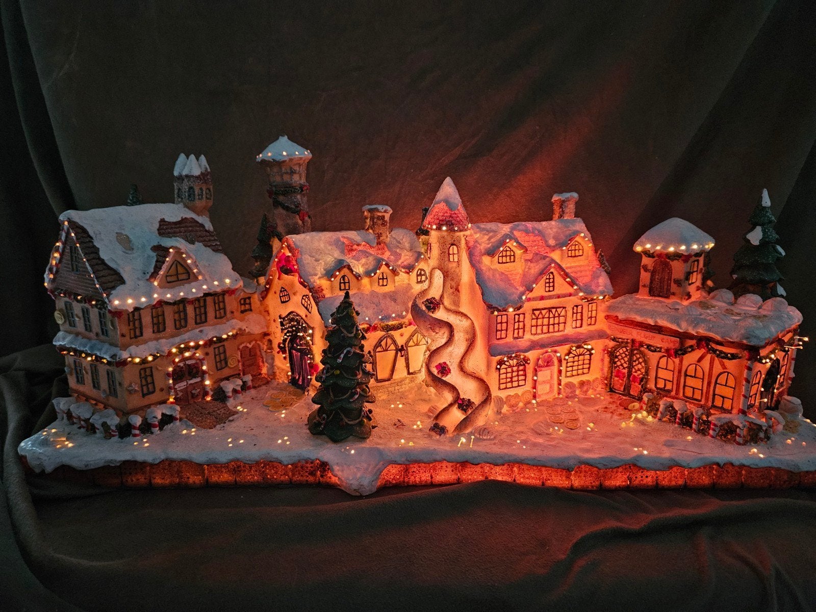 mooi oud kerstdorp straatje, Diversen, Ophalen