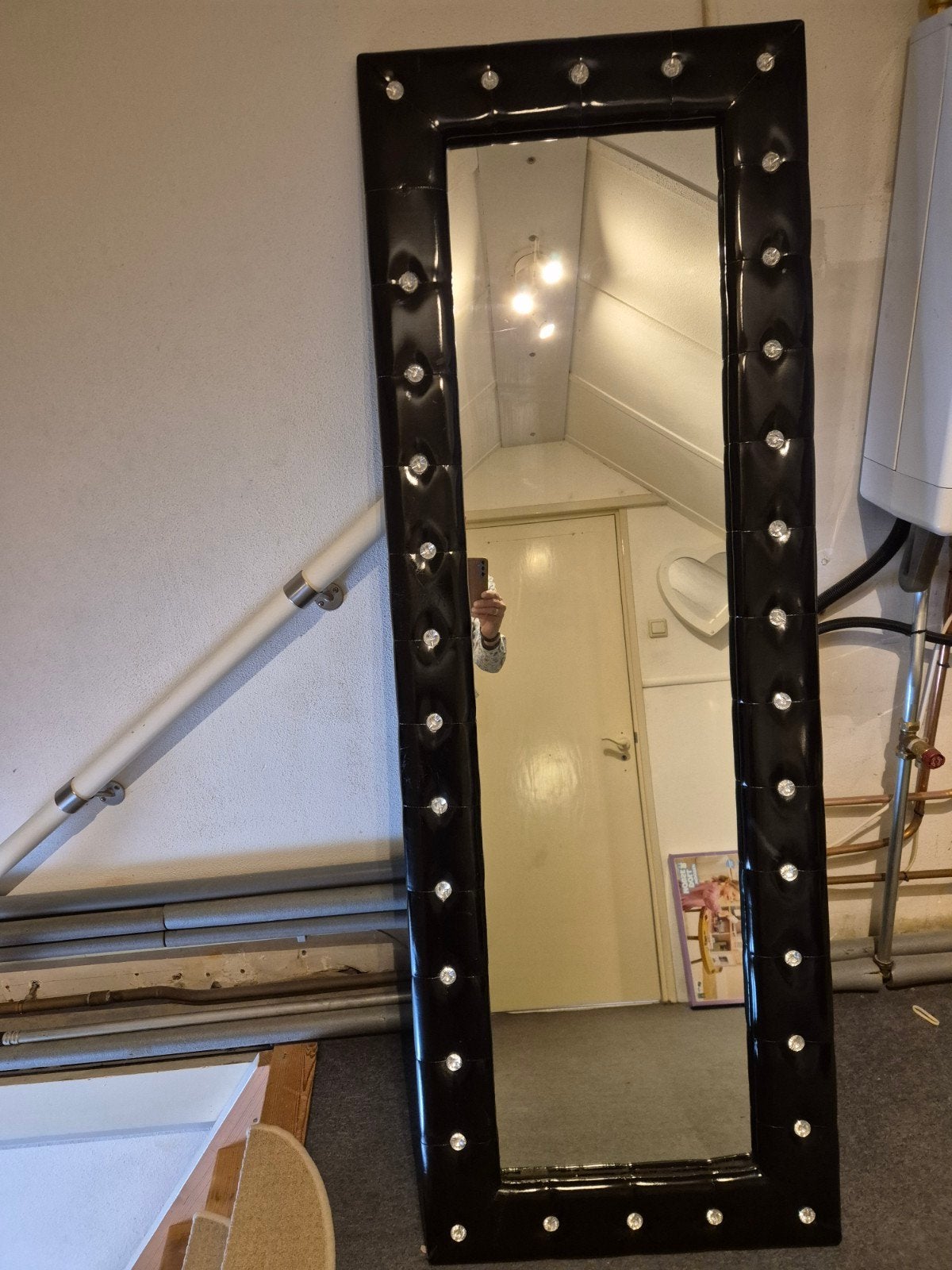 . 1 onderkant iets beschadiging en 1 steent, Huis en Inrichting, Woonaccessoires | Spiegels, Ophalen of Verzenden, Rechthoekig