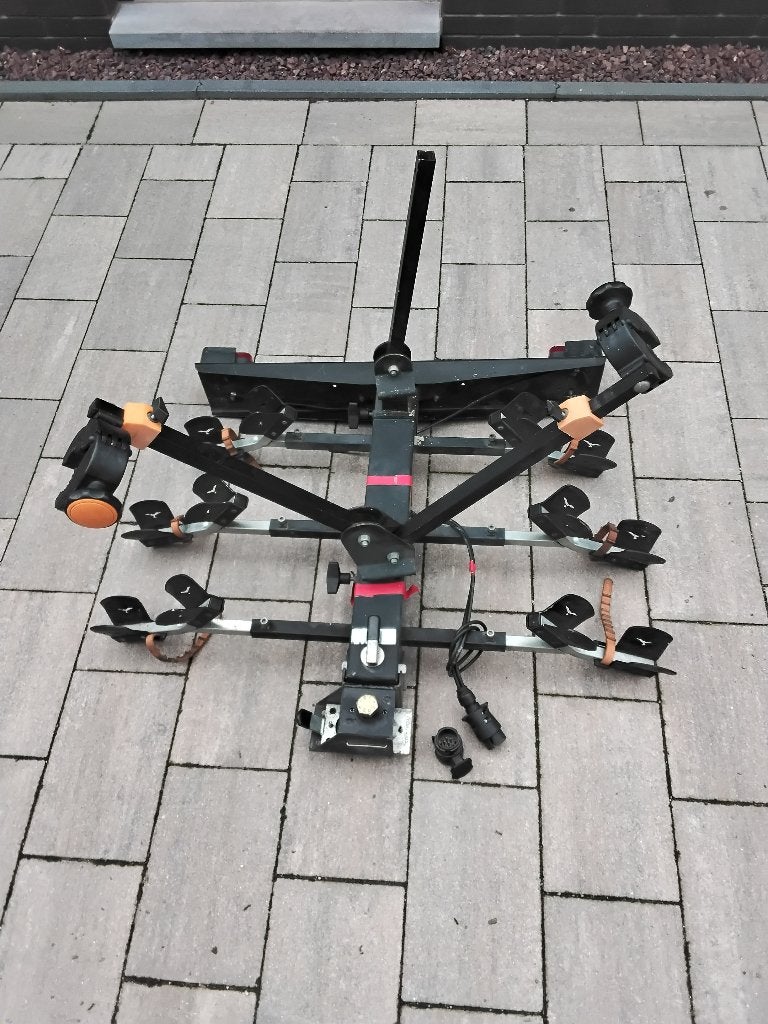 Fietsendrager HAWK, Ophalen, 3 fietsen of meer, Gebruikt, Trekhaakdrager
