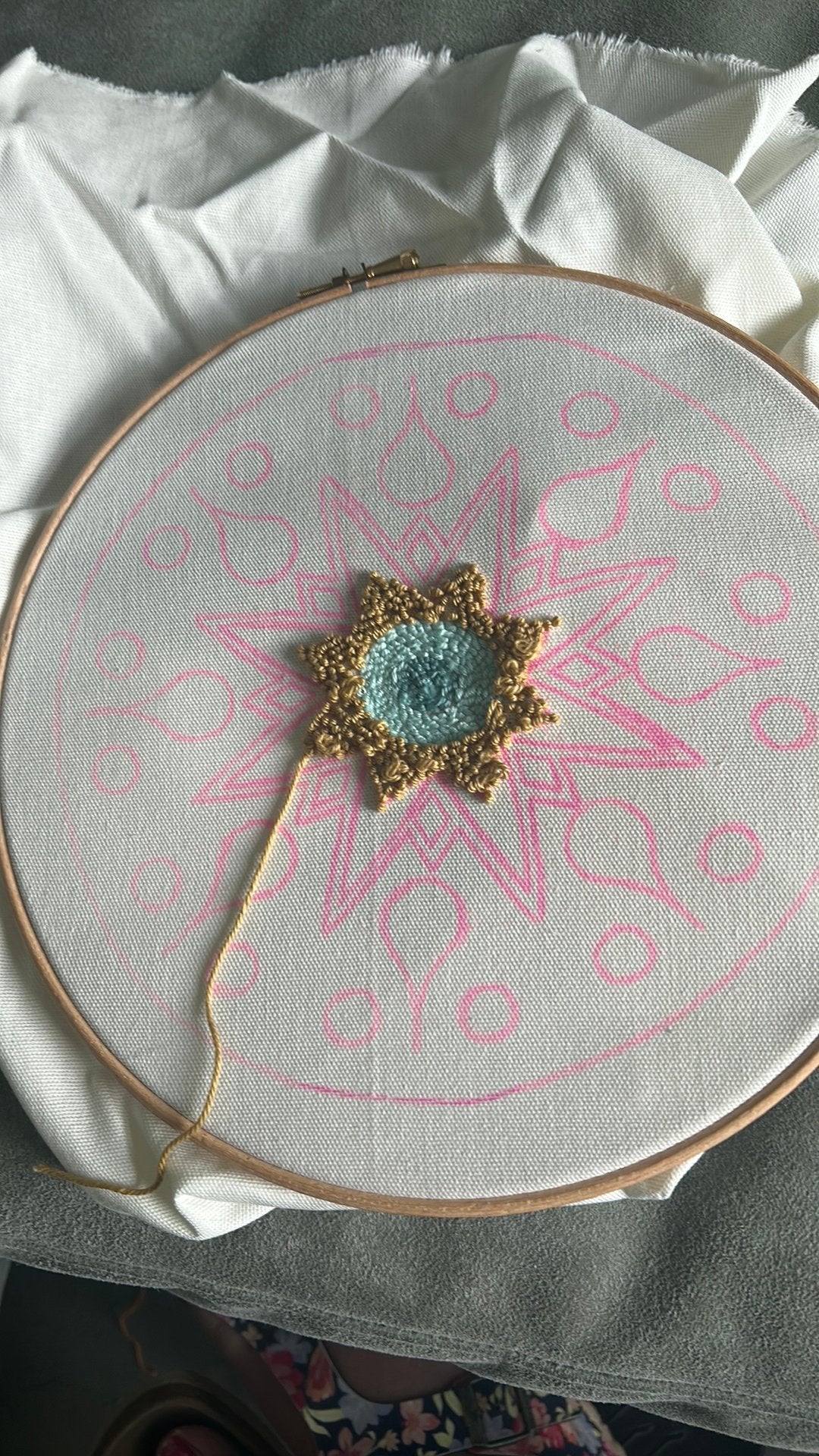 Mandala punchen, Ophalen of Verzenden, Gebruikt, Patroon