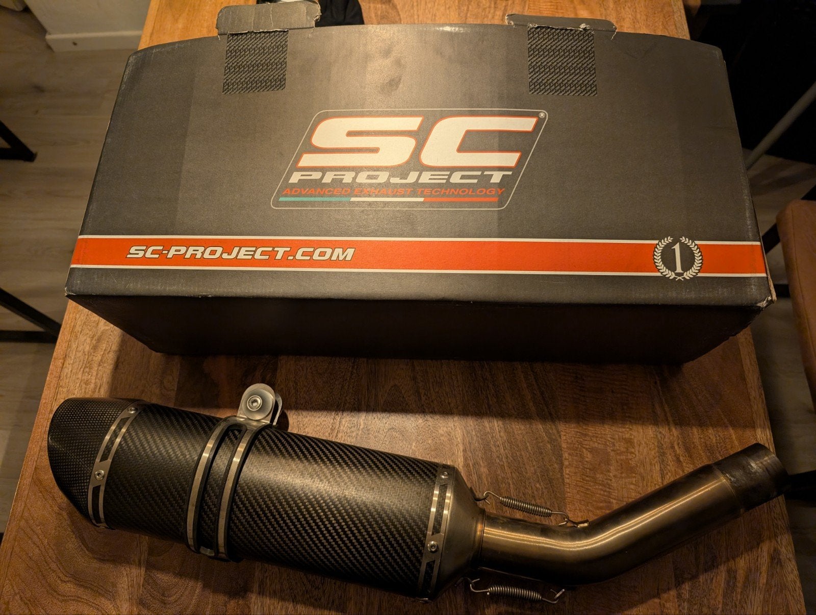 sc project slip on demper, Motoren, Ophalen of Verzenden