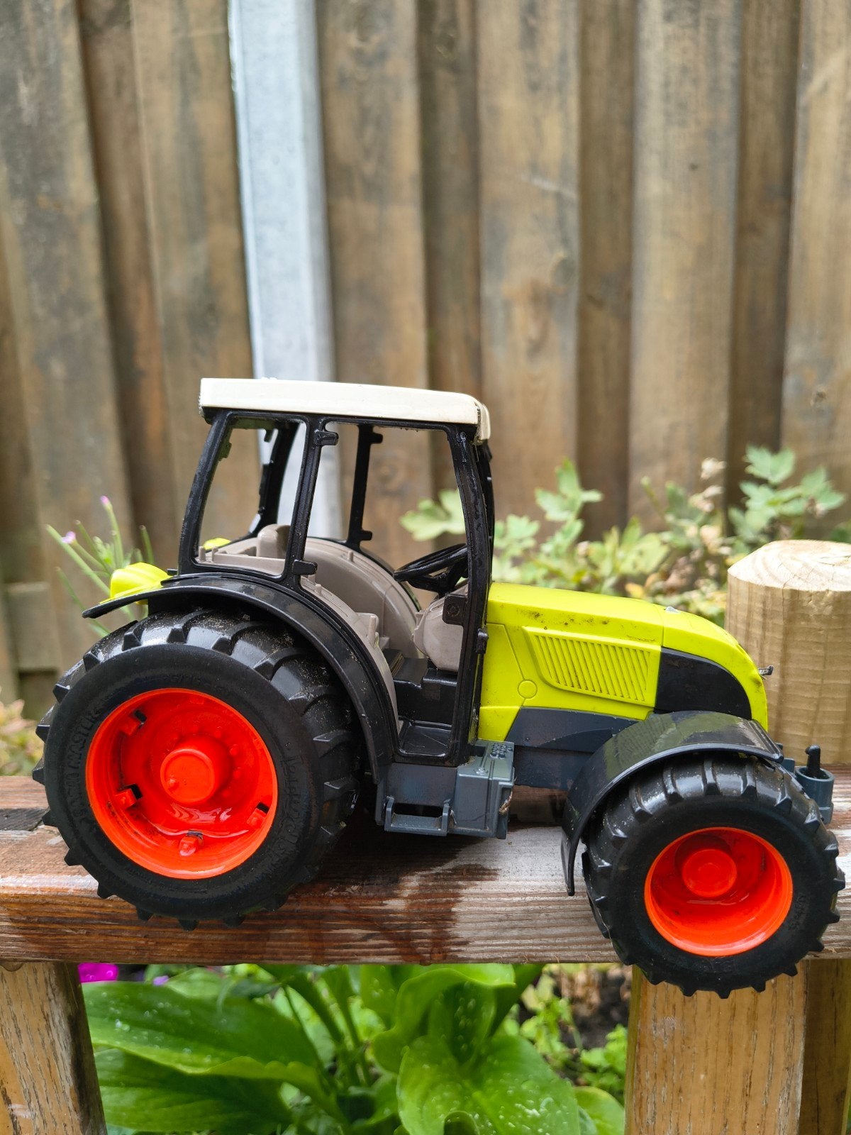 Speelgoed tractor Claas Axion 850, Ophalen of Verzenden, Gebruikt