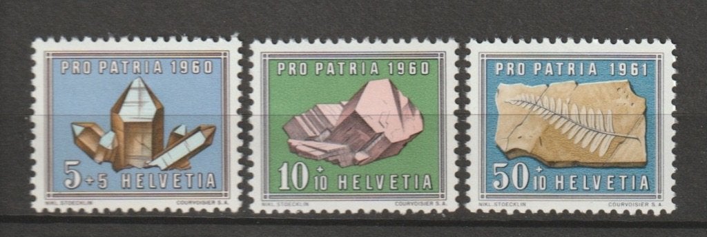 TSS Kavel 230063 Zwitserland Postfris  minr 714-715 en 735, Ophalen, Postfris