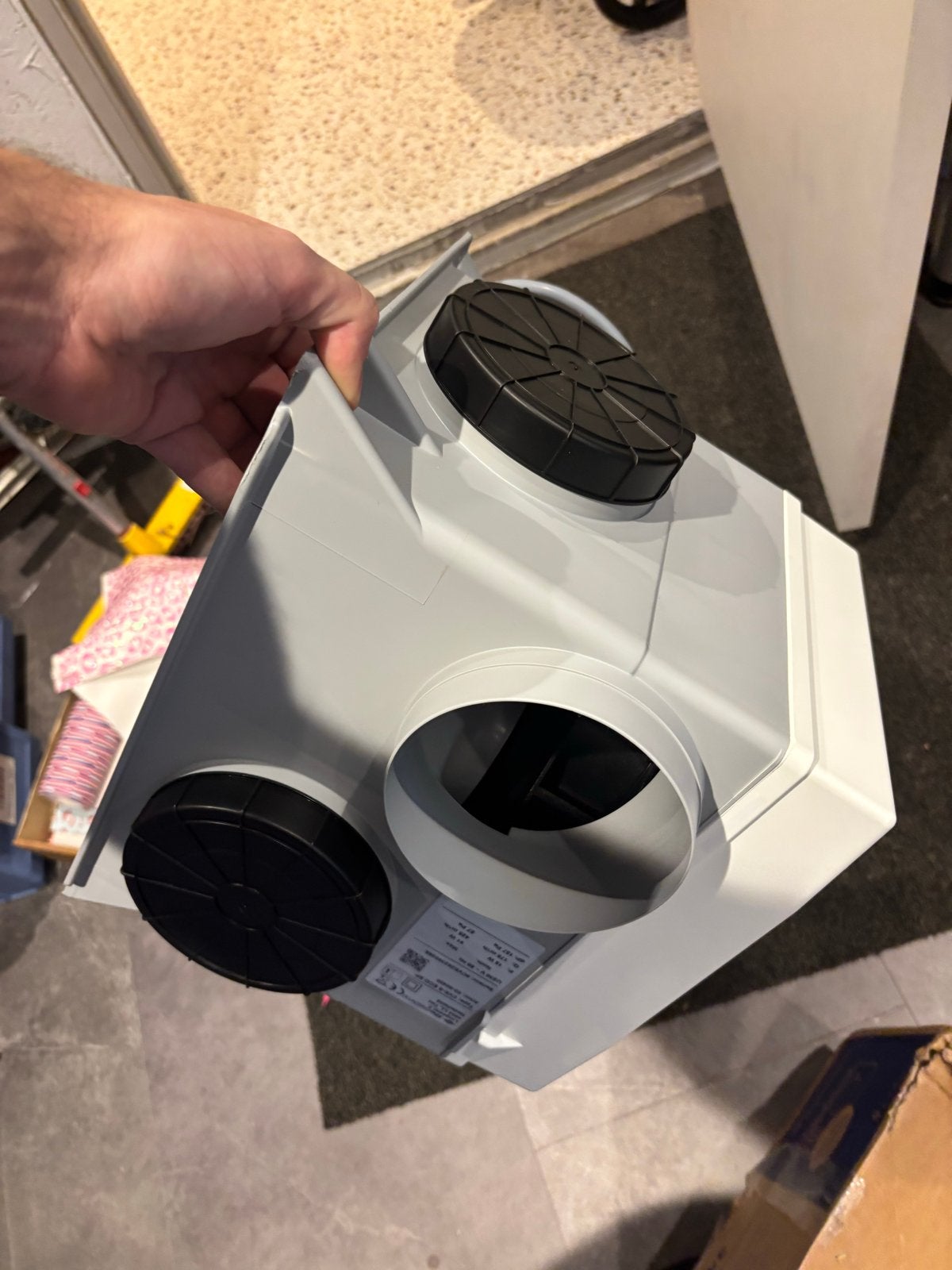 Itho CVE-S ECO SP Ventilator Afzuiger, Ophalen of Verzenden, Gebruikt, Ventilator en Afzuiger