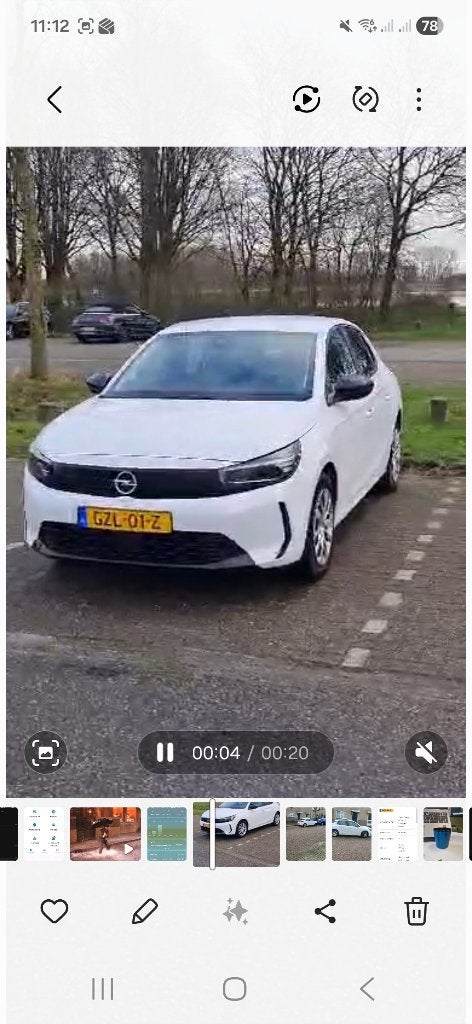 Lease overname/Opel Corsa 2025/Lage maandlast!, Auto's, Voorwielaandrijving, 74 pk, 1199 cc, Wit