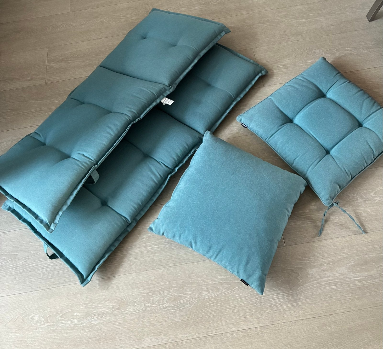Stoelkussens Hartman blauw, Tuin en Terras, Tuinmeubel-accessoires, Ophalen, Zo goed als nieuw