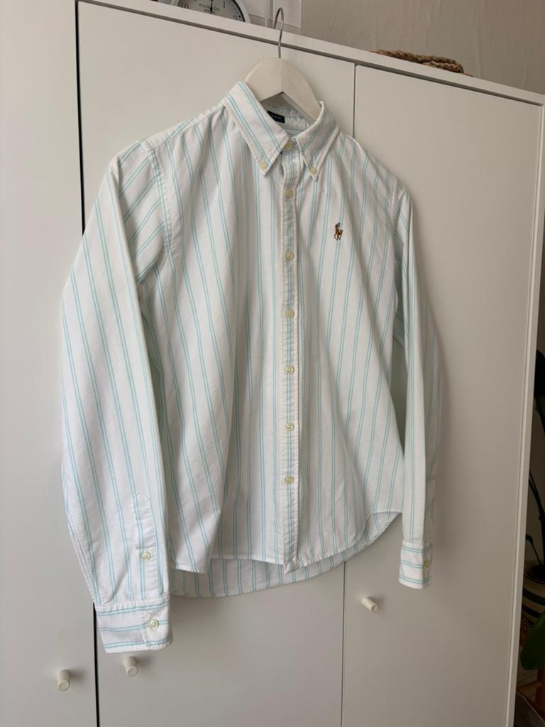 Ralph Lauren blouse wit gestreept - maat XS, Ophalen of Verzenden, Zo goed als nieuw, Maat 34 (XS) of kleiner, Wit