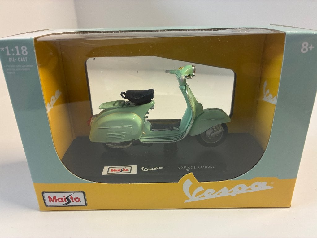 59652: Vespa 125 GT - 1966 - Maisto 1:18, Info@maisto.nl, Maisto, De Steenbok 26, 5215 ME ‘s-Hertogenbosch, Nieuw