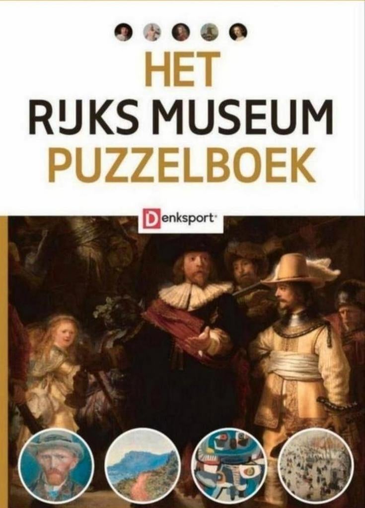RIJKSMUSEUM PUZZELBOEK ongebruikt nieuw!, Ophalen of Verzenden, Nieuw, Overige onderwerpen