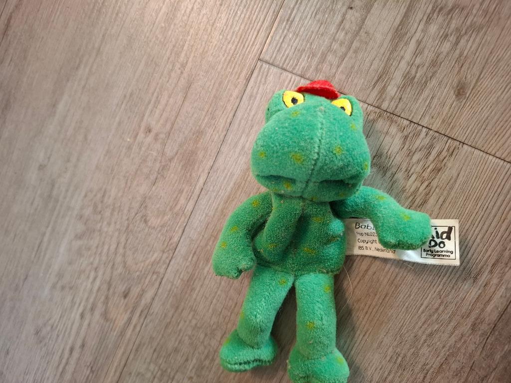 Knuffel - Kikker, Ophalen of Verzenden, Gebruikt, Kikker