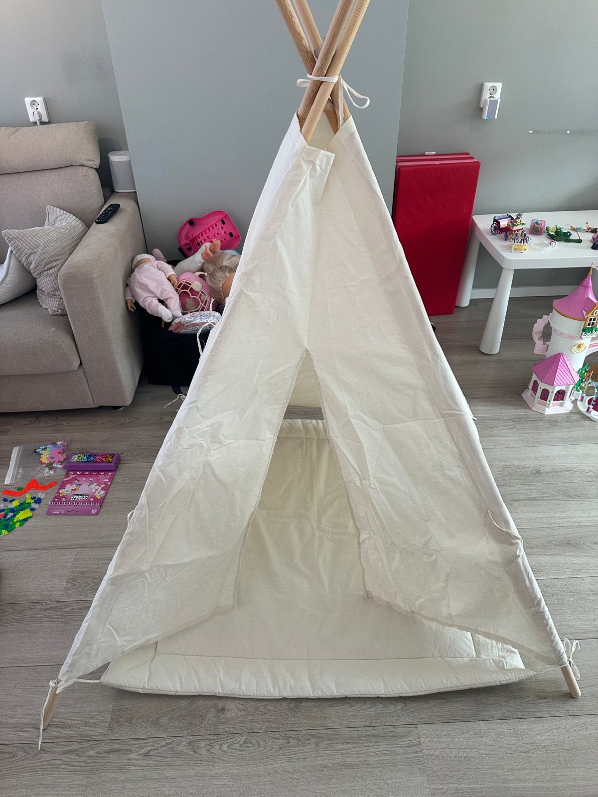 Leuke tipi tent voor kinderen - uren speelplezier!, Ophalen, Zo goed als nieuw