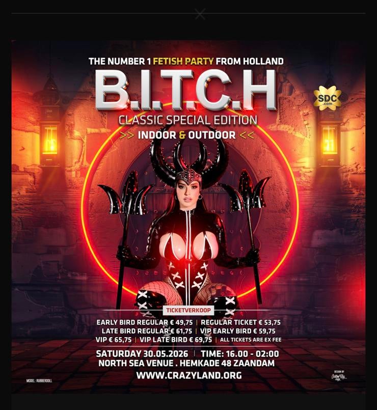 2 Bitch Crazyland vip, Tickets en Kaartjes, Twee personen
