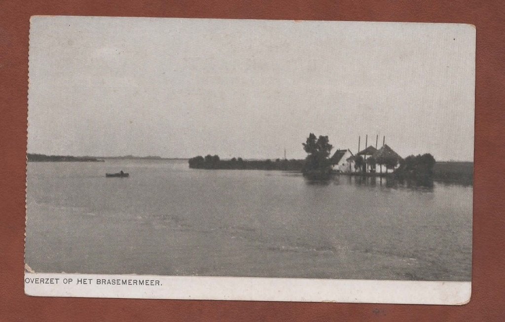 Brasemermeer (Z.H.) - Overzet - begin 1900 - Ong., Ophalen of Verzenden, Voor 1920, Ongelopen, Zuid-Holland