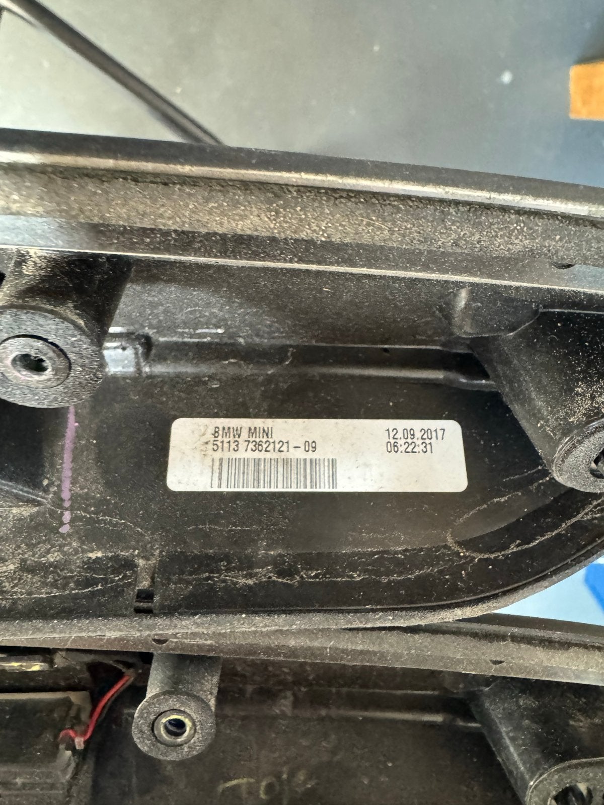 2x Achterklepgreep Mini Model 3 Mat Zwart, Auto-onderdelen, Ophalen of Verzenden, Gebruikt, Mini