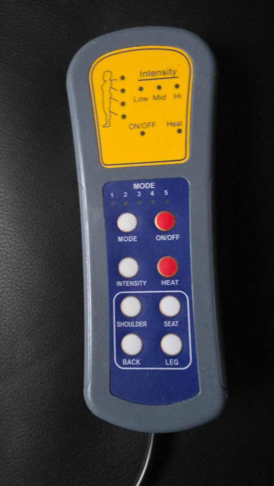 Massagestoel ligstoel met warmtefunctie en afstandsbediening, Sport en Fitness, Ophalen, Massagestoel of Kussen