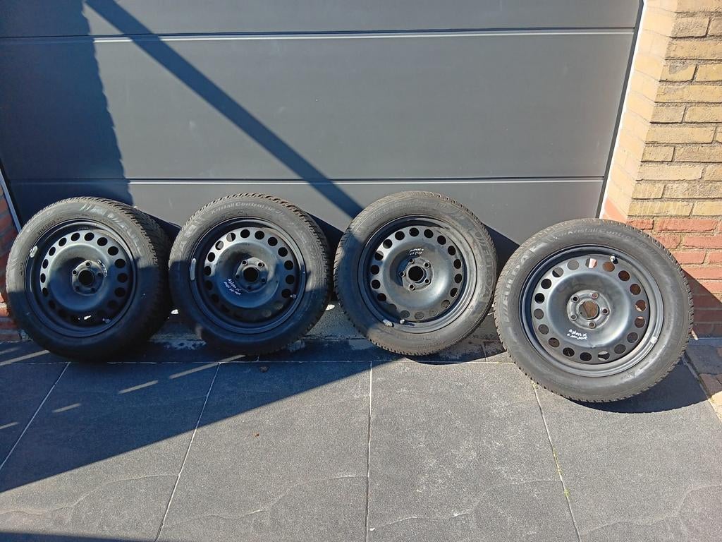 Winterbanden stalen velgen, maat 205/55R16 91H. Opel
Astra K, Ophalen