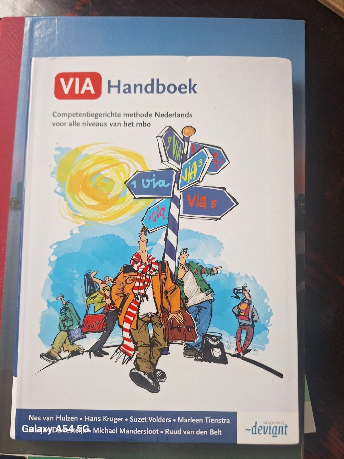 VIA Handboek - Competentiegerichte methode Nederlands, Ophalen, Zo goed als nieuw, MBO, Nes van Hulzen, Hans Kruger, Suzet Volders, Marleen Tiemstra