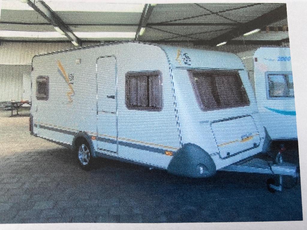 Knaus caravan 450TF, Schokbreker, Rondzit, Particulier, 6 tot 7 meter