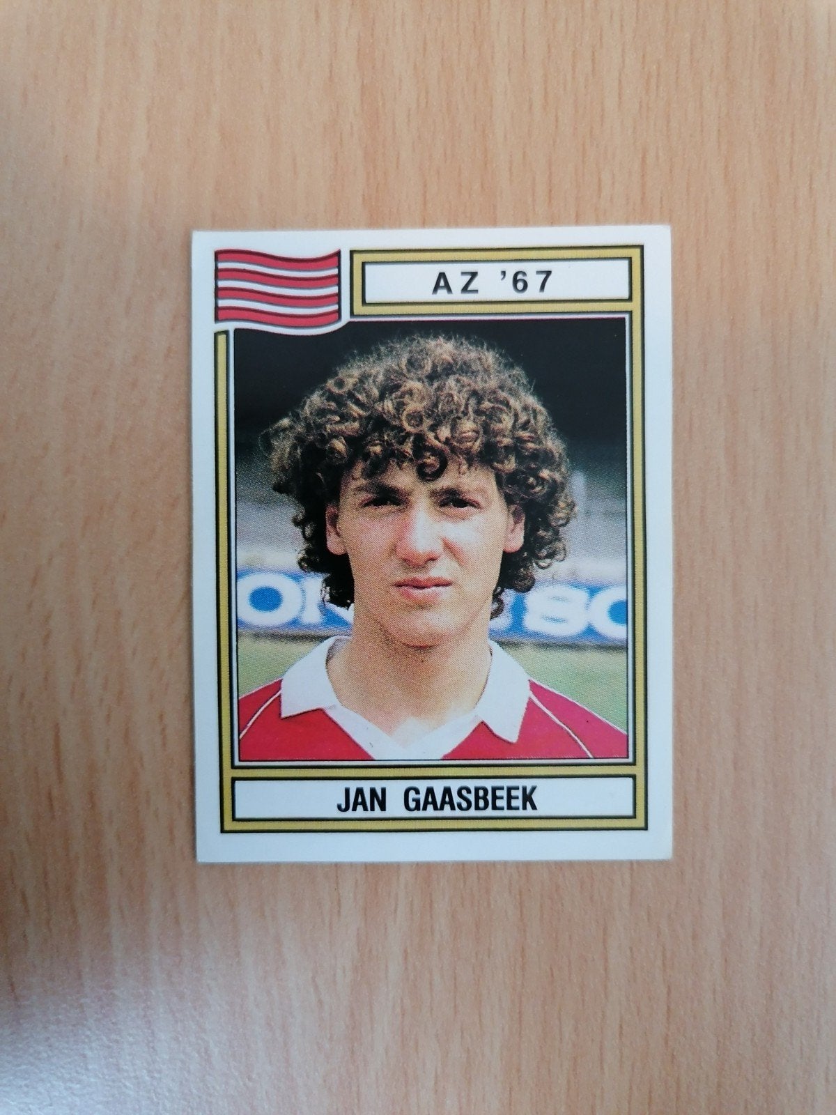 Panini Voetbal 83 #35 Jan Gaasbeek-AZ'67., Verzamelen, Ophalen of Verzenden