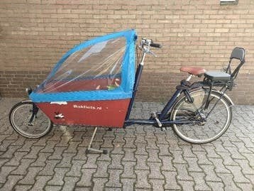 Regenhuif long bakfiets, Ophalen, Zo goed als nieuw