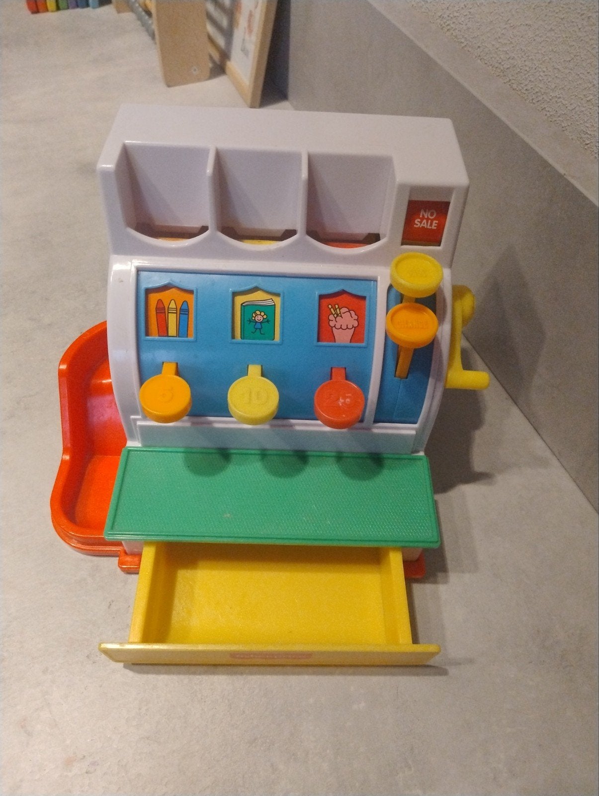 Fisher Price kassa, Kinderen en Baby's, Ophalen, Zo goed als nieuw, Speelset