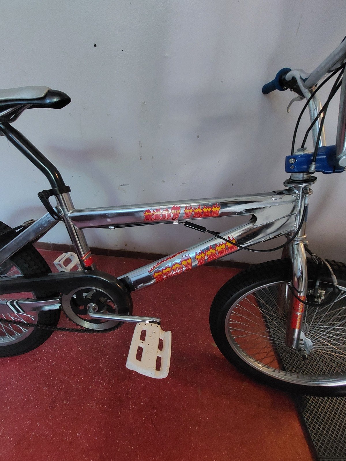 BMX Fiets, Fietsen en Brommers, Fietsen | Crossfietsen en BMX, Ophalen, 24 inch of meer, Velgrem, Stuur 360° draaibaar