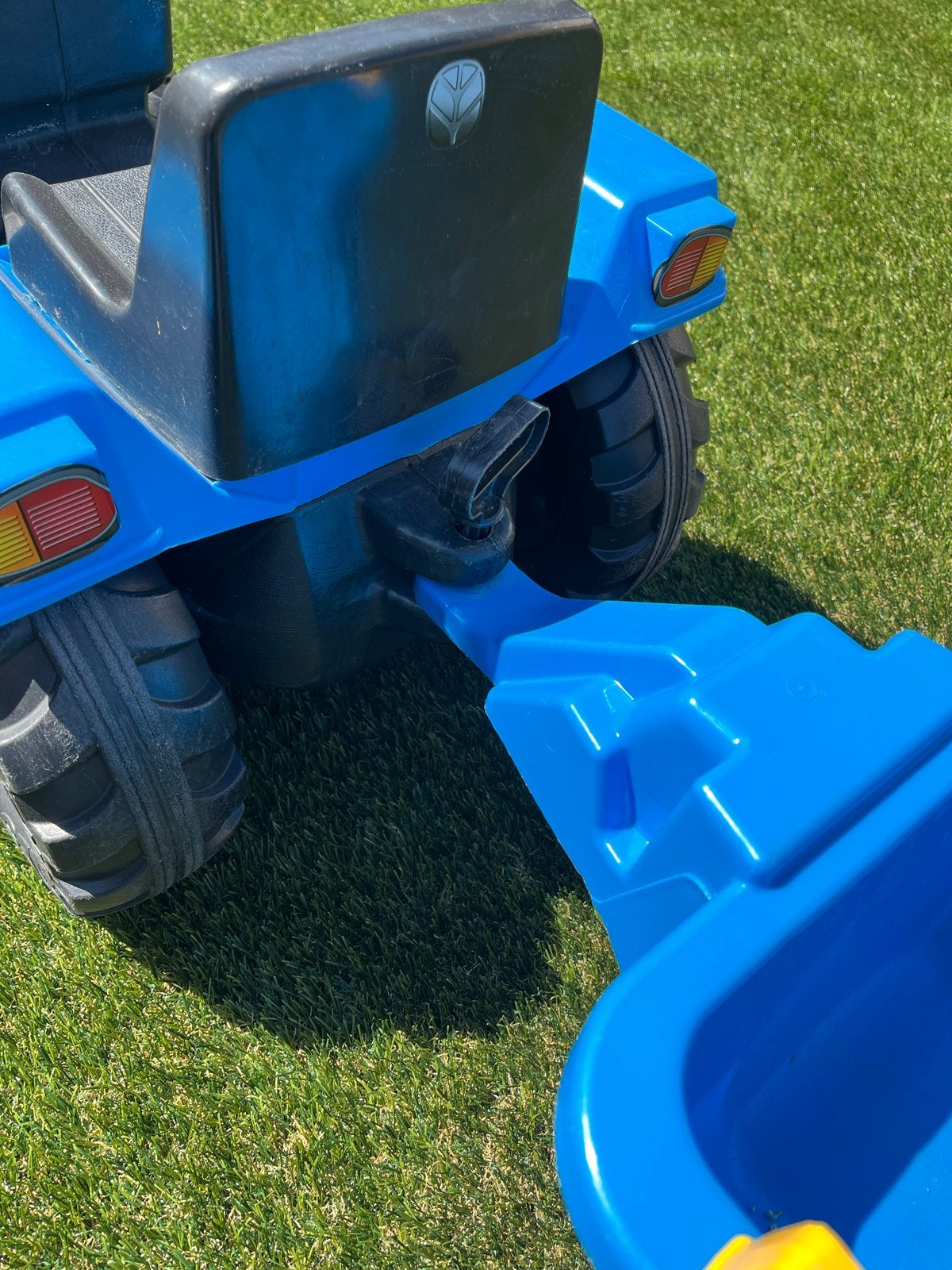 New Holland traptractor met aanhanger - perfect onderhouden, Ophalen, Zo goed als nieuw, Trapvoertuig